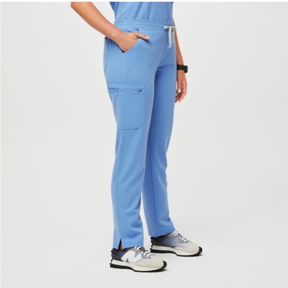 Figs Technical Collection Sky Blue Scrub Pants